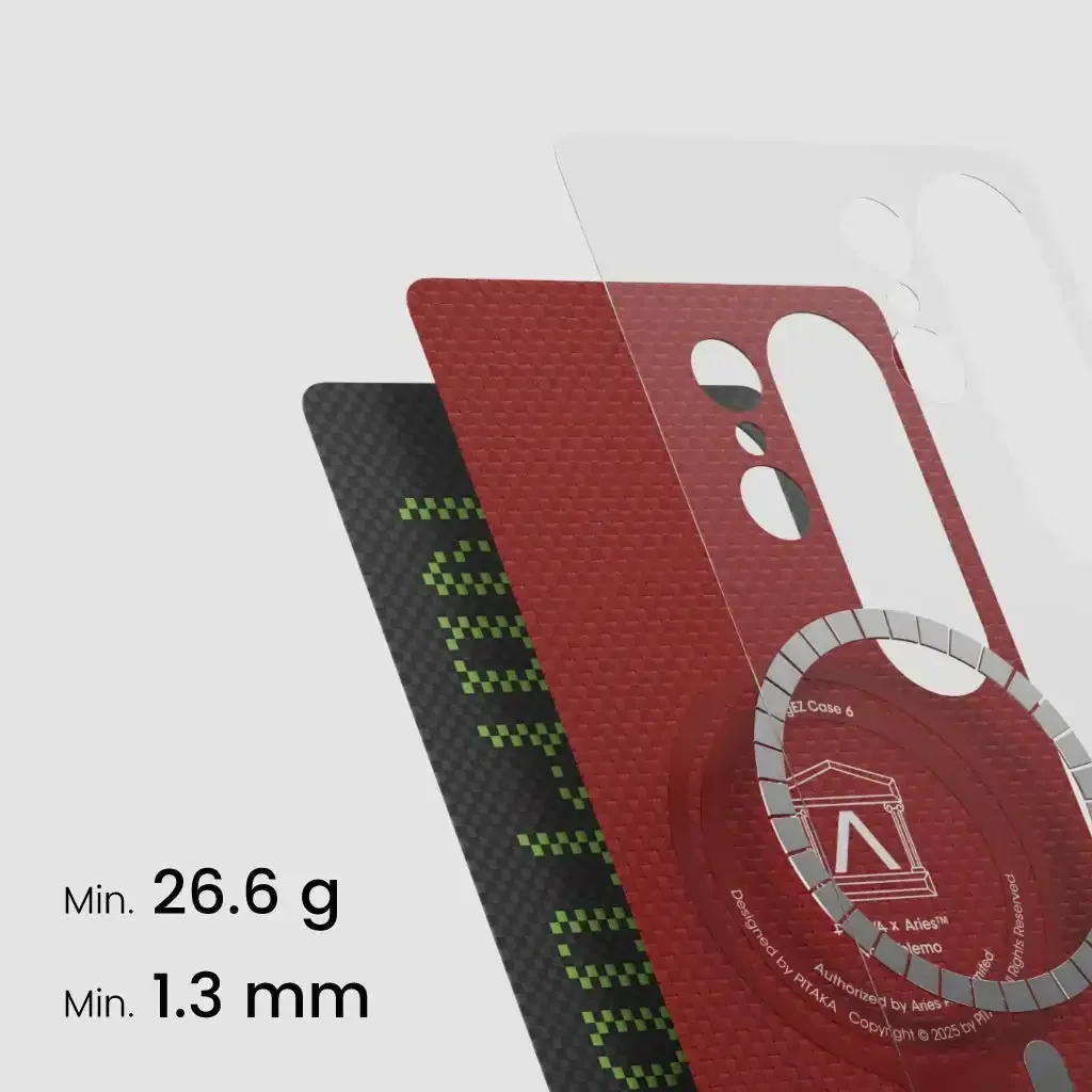 Pitaka - Ultra-Slim Case Samsung Galaxy S25 Ultra NoProblemo (Lumintex™ Edition) - Ultra Cienkie Etui na Samsunga Galaxy S25 Ultra - Image 5