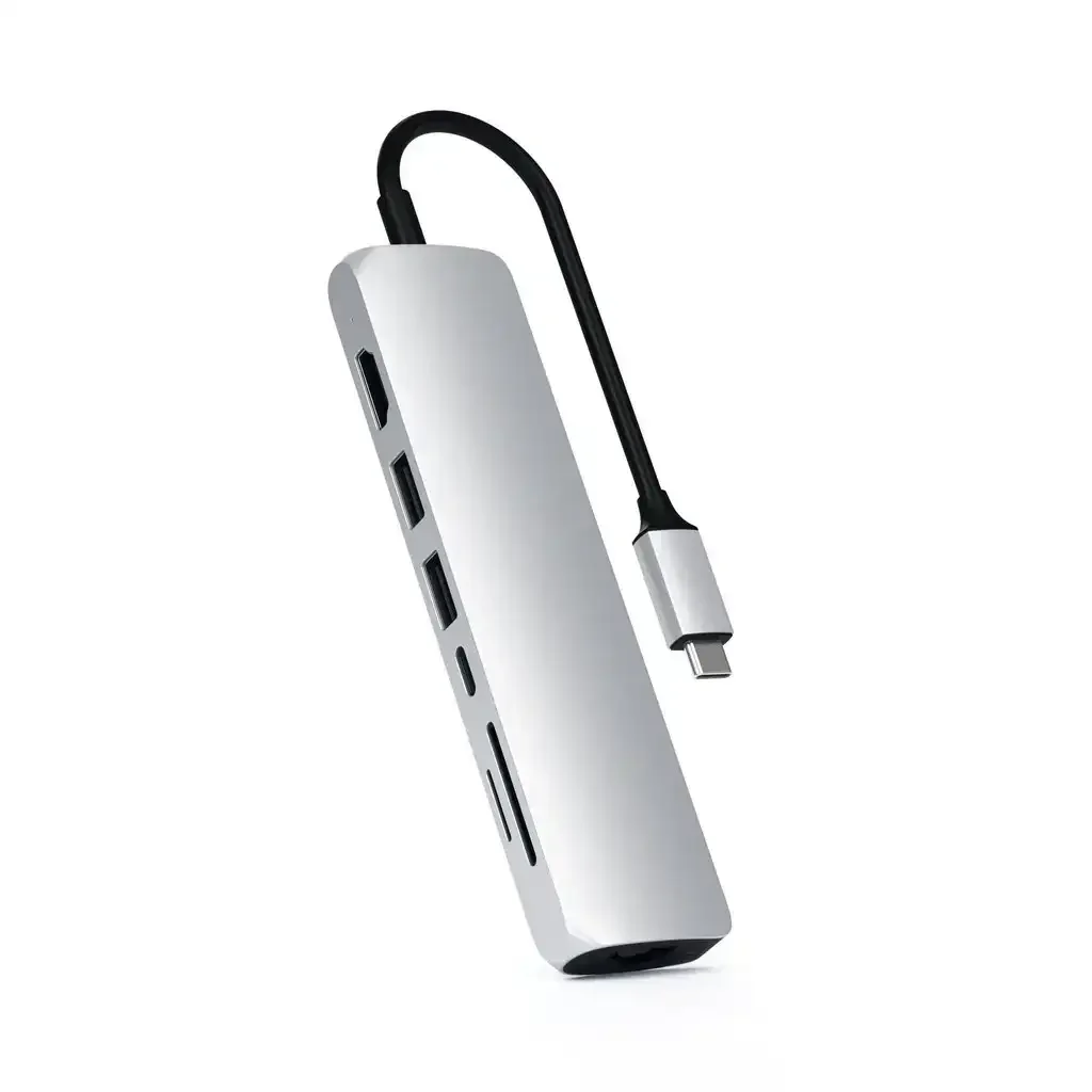 Satechi - USB-C Slim Multi-port With Ethernet Adapter - Image 2