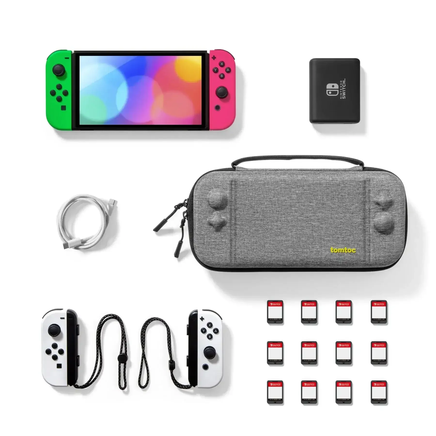 Tomtoc - FancyCase-G05 Nintendo Switch Medium Case - Pokrowiec na Konsolę Nintendo Switch - Image 11